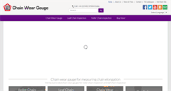 Desktop Screenshot of chainweargauge.com